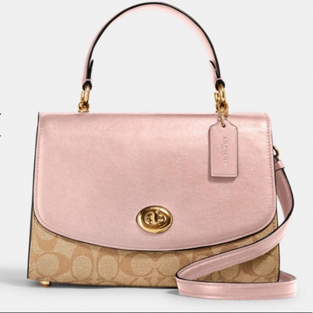 NWT Coach tilly top handle satchel